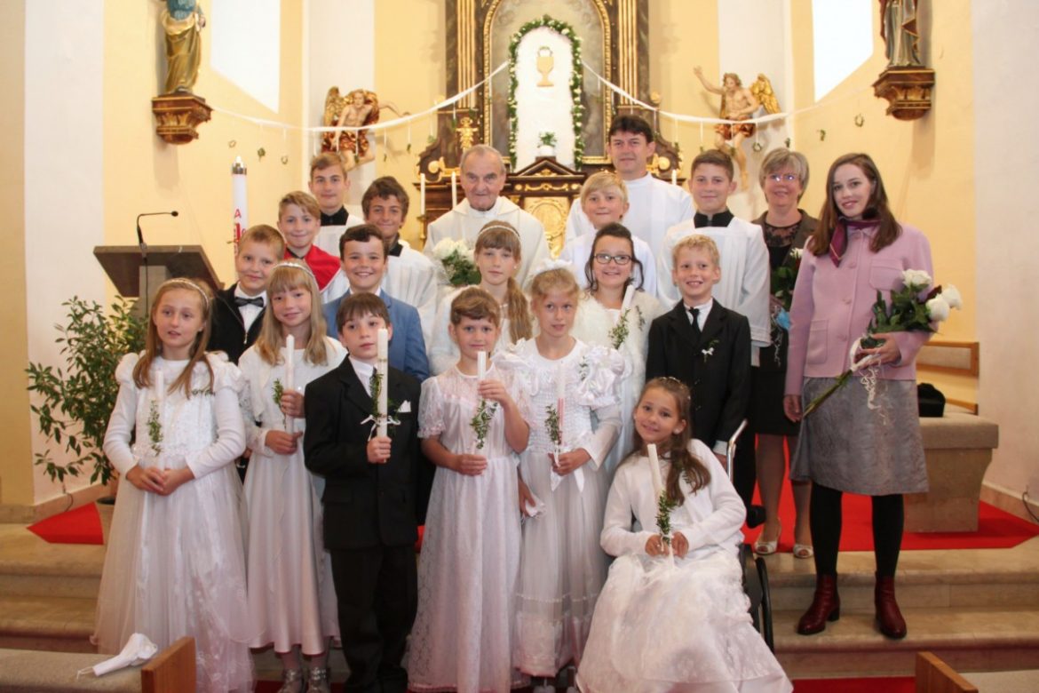 První svaté přijímání 2020