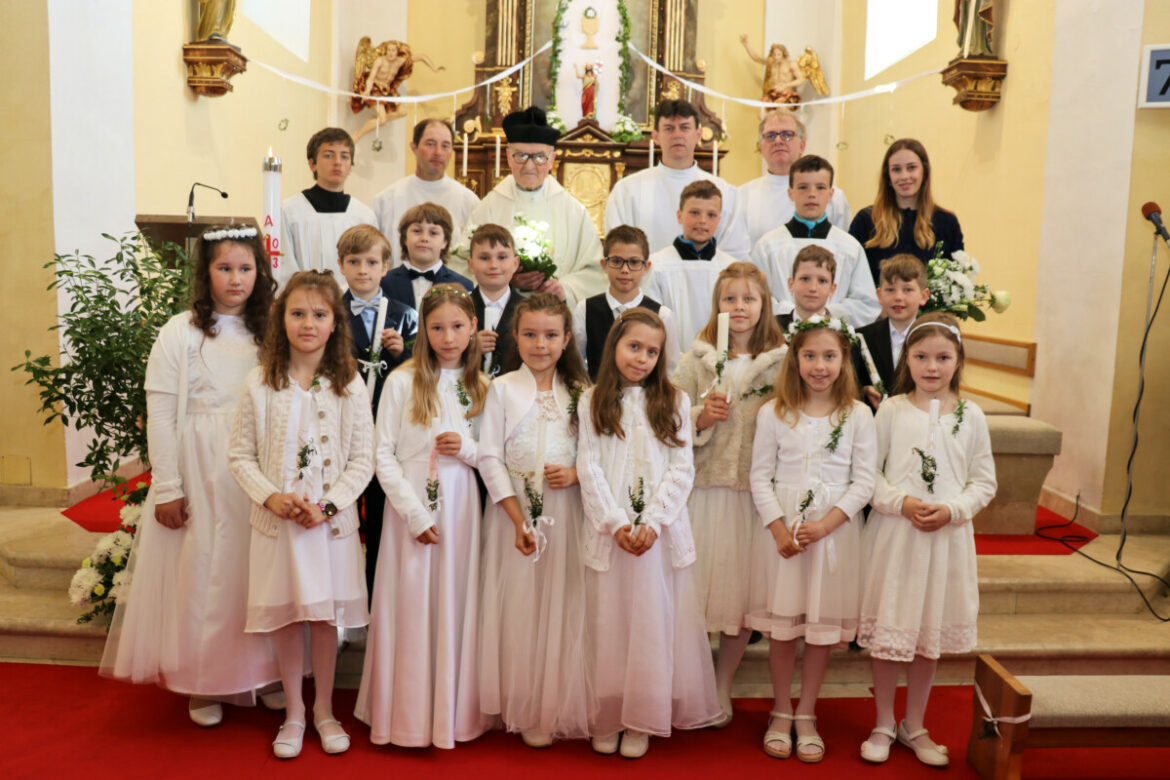 1. svaté přijímání 2023