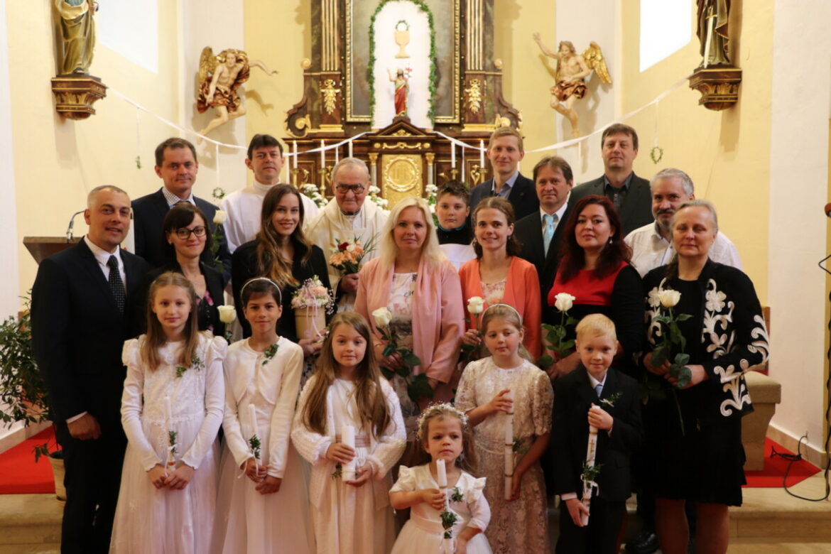 První svaté přijímání 2024