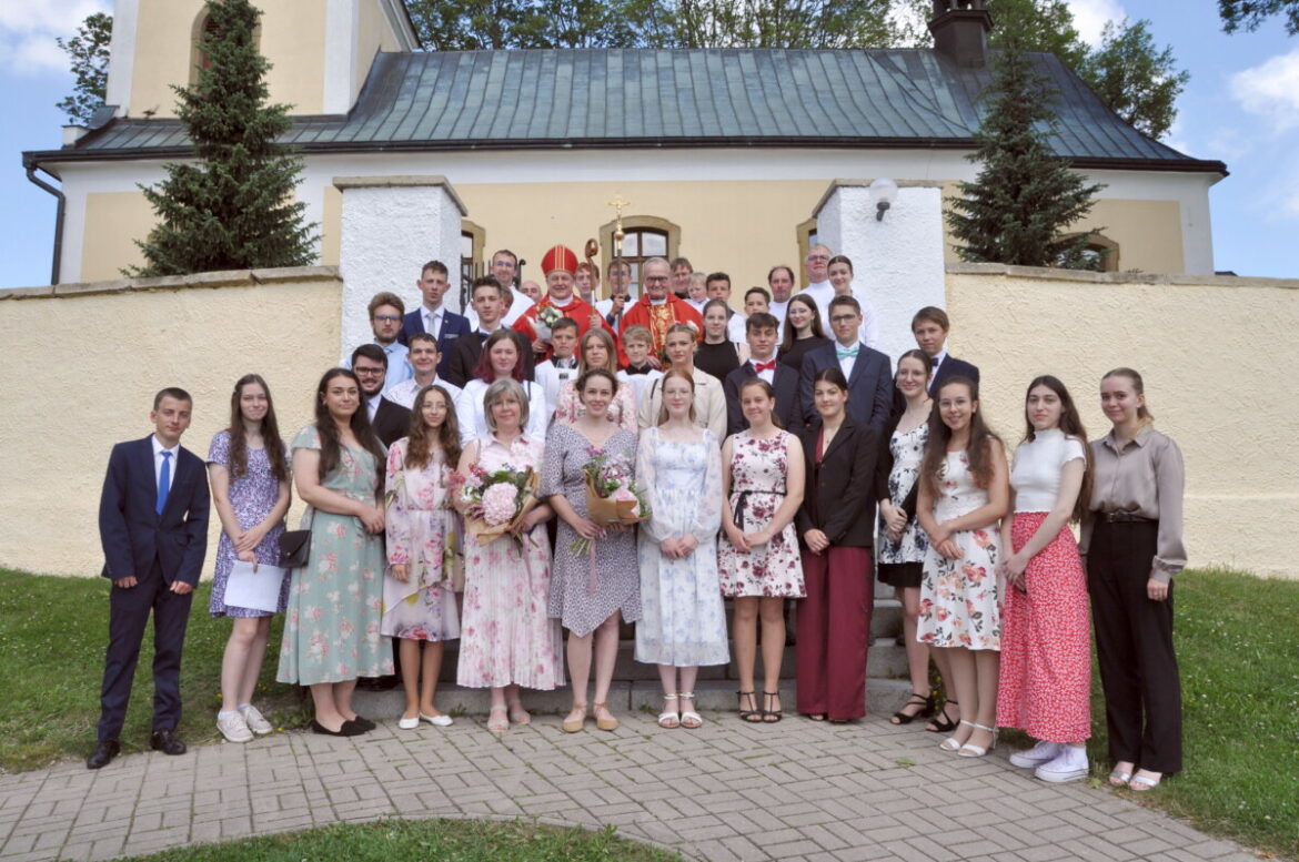 Biřmování a Farní den v Kameničkách