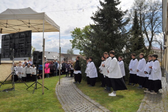 Primiční mše svatá Tomáše Moučky