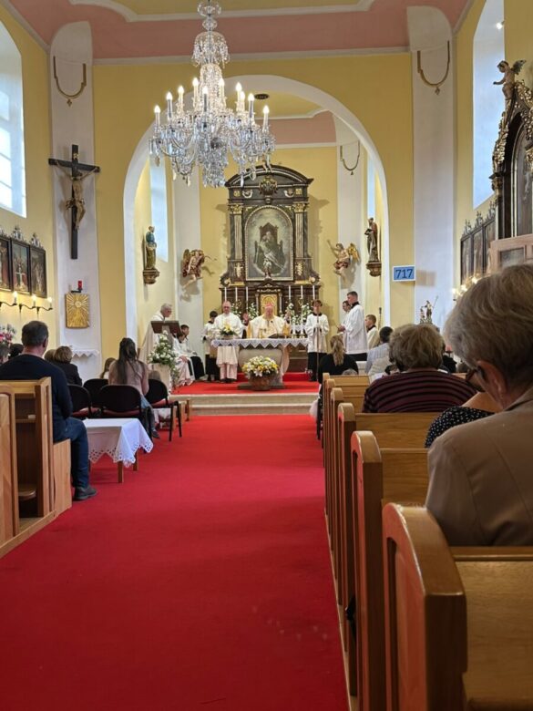 Slavnost Božího Těla s otcem biskupem Janem Vokálem