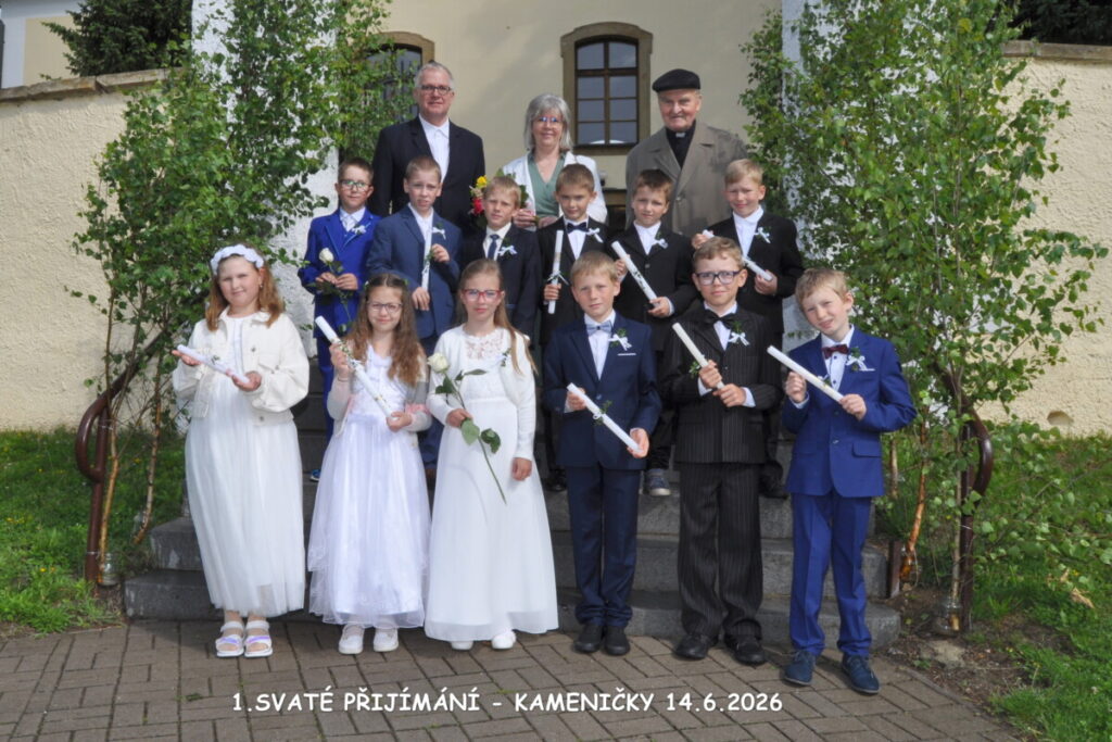 První svaté přijímání 2026